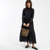 Robe longue brodée