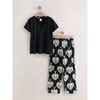 Monochrome/Motif Cœurs