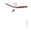 Blanc/Bois Foncé
