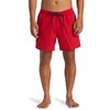 Short de bain rouge homme