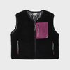 Veste sans manche imitation peau de mouton