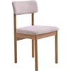 Beige Bouclette Et Chêne Naturel