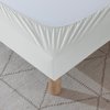 Cache sommier gris 160x200