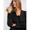 Veste tailleur courte noir femme