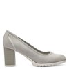 Escarpins gris mariage
