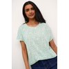 Vert/Blanc Floral Granite Green/Chalk Flower