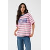 Rose Pink, Carafe, Chalk Stripe