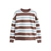 Marron Chocolat/Bleu/Rose