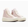 Converse montante violet
