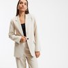 Blazer beige femme