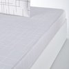 Grau Weiss Bedruckt