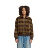Marron Brushed Plaid Mole