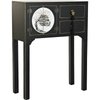 Noir Avec Accents Dorés Et Motifs Asiatiques