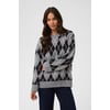 Noir Gris Blanc Black/Gm/White Argyle