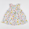 Robe courte fleurie boutonnée Lili Sidonio rose/orange | La Redoute