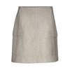 Jupe courte taille haute