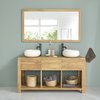 Meuble salle de bain wenge