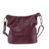Sac seau cuir rouge