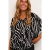 Noir/Blanc Zebra Animalier