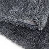 Tapis bleu turquoise et gris