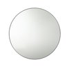 Miroir rond noir 90 cm