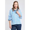 Blanc/Blue Saphir