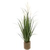 Plante artificielle pot blanc