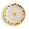 Assiette jaune