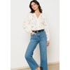 Blouse blanche broderie anglaise femme