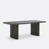 Zwarte eettafel 6 personen