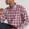 Rood geruite blouse heren