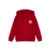 Sweat capuche rouge garçon