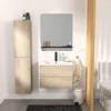 Décor Chêne (Vasque Blanche)