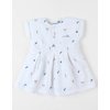 Robe portefeuille blanche