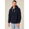 Pull capuche laine homme