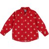 Chemise rouge fille