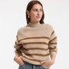 Beige/brune striber
