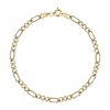 Bracelet homme or jaune