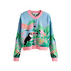 Bleu/Rose Multicolore