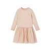 Robe rose paillette fille