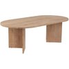 Table basse ovale