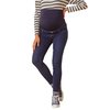 Jean skinny enduit noir femme
