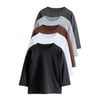 Noir/Gris/Marron/Anthracite/Blanc