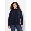 Pull maille chenille noir