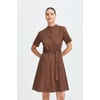 Marron Fanty Dot Fondue
