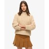 Jupe velours cotelé beige