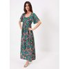 Robe col carré fluide
