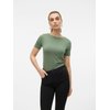 Tee shirt col bateau manche courte