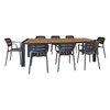 Salon de jardin aluminium 8 places