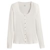 White lace long sleeve top